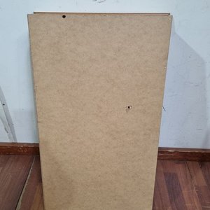 Estantería de Madera con Espejo y Compartimentos - imagen 3