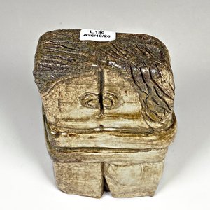 Figura de Cerámica Estilo Pereja, Altura 14 cm - imagen 2