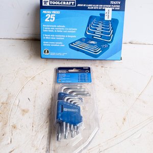 Lote siguiente: Juego de Llaves Allen y Torx Toolcraft TC4374