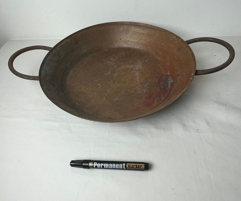 Paellera de cobre para cocina - imagen 3