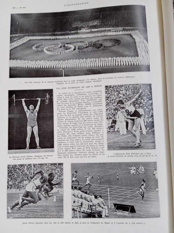 Fotografía de la Olimpiada Alemana 1936 - Tercer Reich - imagen 2