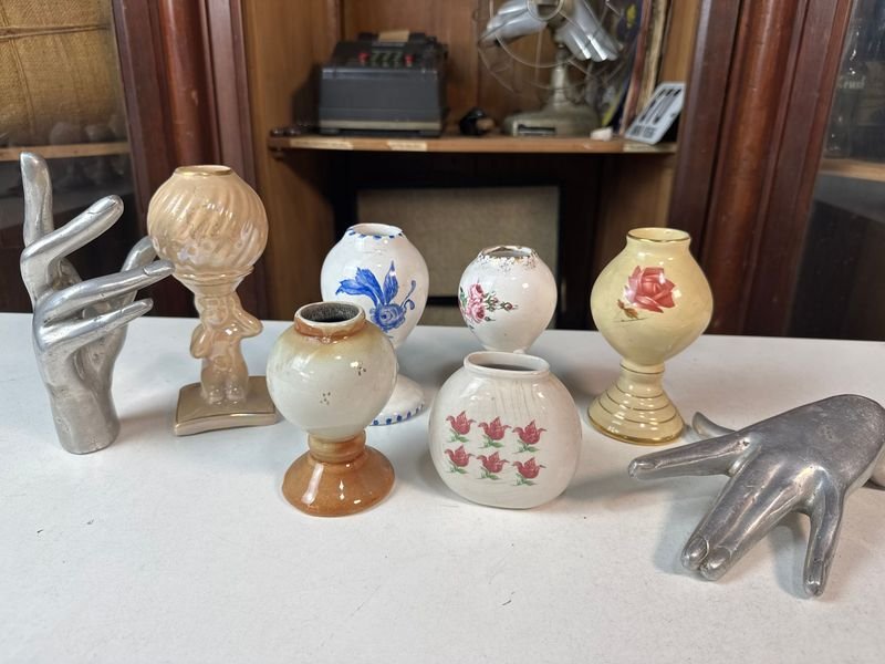 Colección de vasos únicos y decorativos