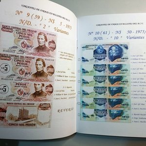 Catálogo de Billetes del Banco Central del Uruguay 1967-2008: Variantes de Firmas por Ramón Rodríguez Hernández - imagen 5