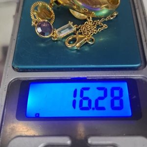 Lote anterior: Anillo y Pulsera de Plata Dorada Vermeil con Piedras Semipreciosas