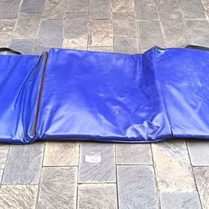 Dos Colchonetas Plegables Azules y Alfombra Infantil con Elefante - imagen 3