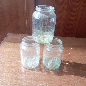 Set de 3 Bollones de Vidrio Transparentes - imagen 2