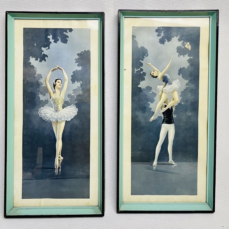 Lote anterior: Juego de cuadros vintage de bailarinas