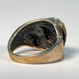 Anillo de Fantasía con Diseño de Hoja y Circones - imagen 3