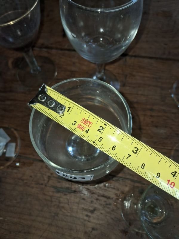Lote de copas de vidrio para vino - imagen 3