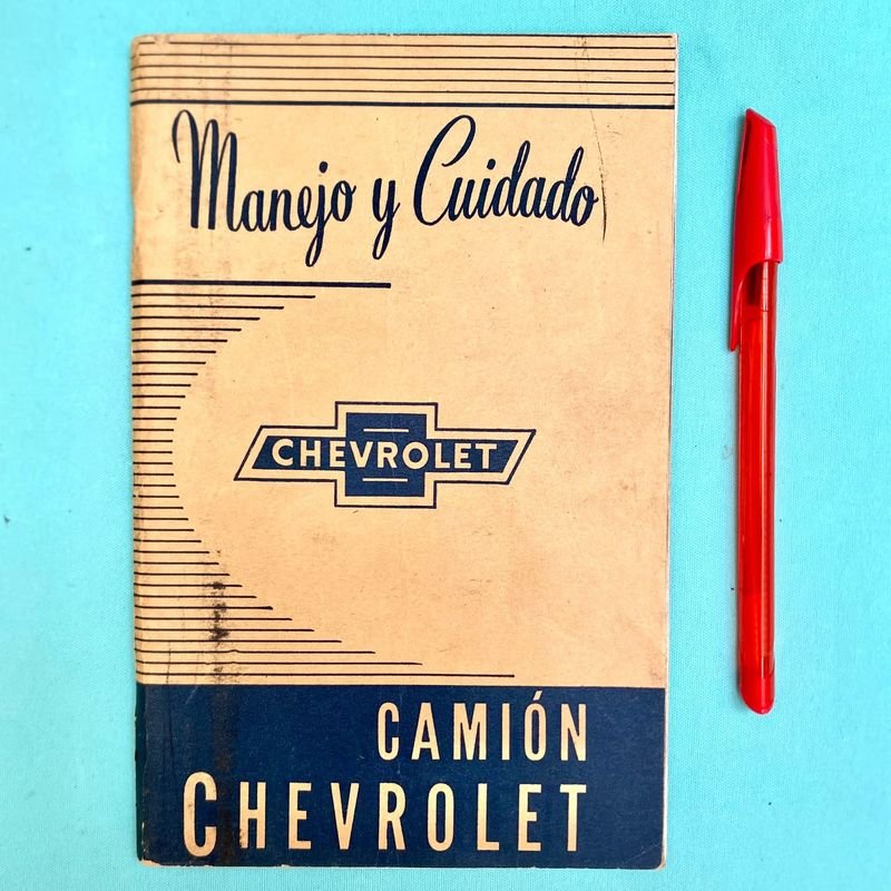 Manual de Manejo y Cuidado de Camión Chevrolet