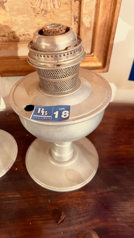 Lámparas de base vintage en aluminio - imagen 2