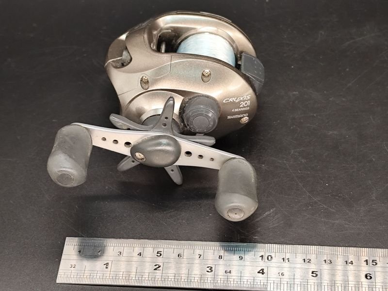 Reel de pesca Shimano Cruxis modelo Cruxis 201 de 4 rulemanes - imagen 8