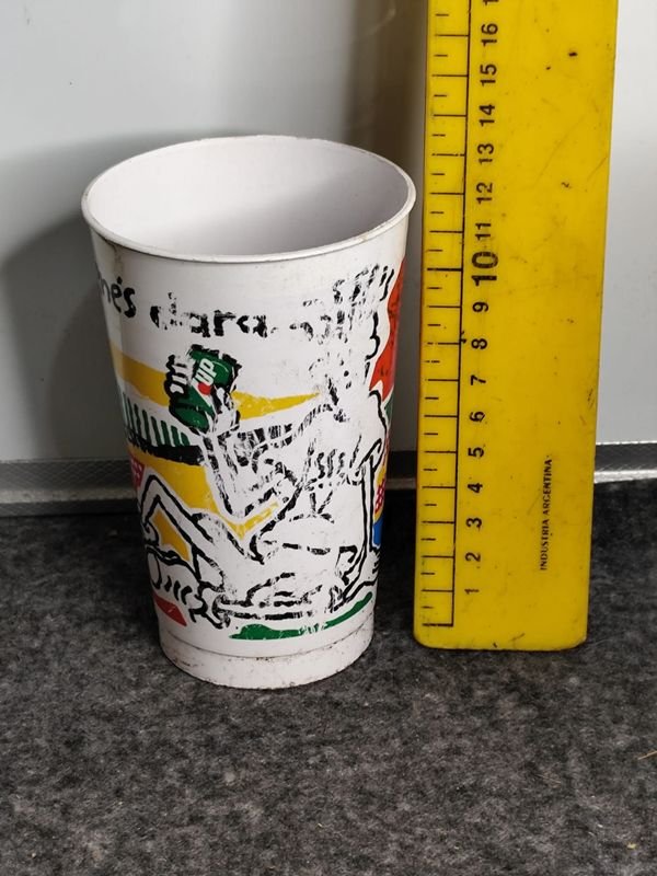 Vaso "Fido Dido" 7UP Años 90 Coleccionable