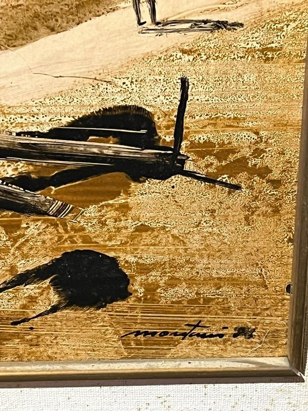 Obra de Andrés Montani firmada abajo a la derecha - imagen 2