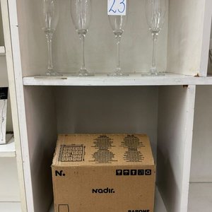 Set de 12 Copas Altas para Champagne Nadir Barone - imagen 2