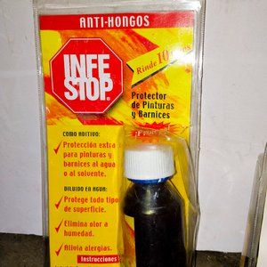 9 Frascos Antihongos Infe Stop Protector de Pinturas y Barnices - imagen 2