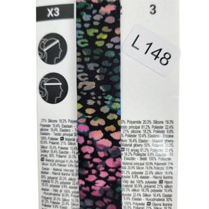 Vincha Deportiva Multicolor con Diseño Animal Print - imagen 2