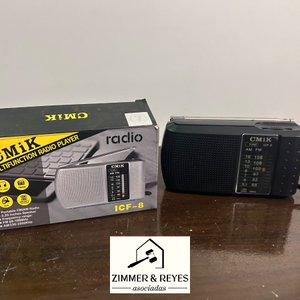Lote anterior: Radio Portátil CMiK ICF-8, AM/FM, Nueva