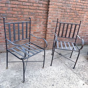 Par de Sillones de Hierro Estilo Clásico - imagen 2