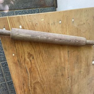 PALOTE DE AMASAR DE 60 CM APROX DE PINO TEA - imagen 4