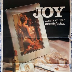 Lote siguiente: Poster Original Cine "Joy... una mujer insatisfecha" (1983) con Claudia Udy