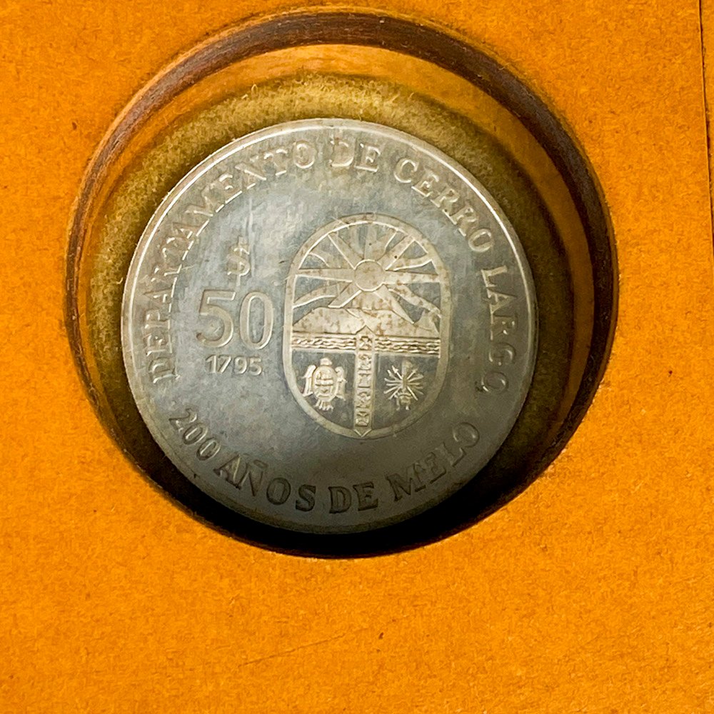 Monedas de plata del departamento de Cerro Largo - imagen 3