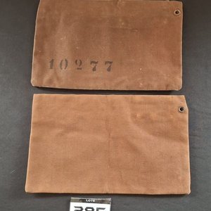 Antiguas Bolsas de Caudales Lloyds Bank Tela Banco Comercial Arroyo Seco - imagen 2