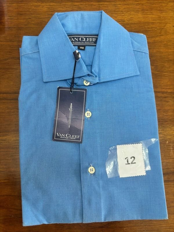 Camisa Van Cleef Talle 38 Nueva - imagen 1