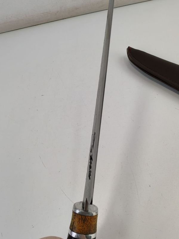 Cuchillo Criollo con Hoja de 34cm y Manija Negra - imagen 6