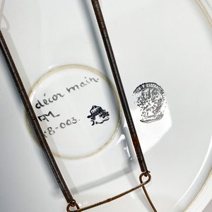 Lote de 4 Platos Decorativos con Escudos Nacionales e Internacionales - imagen 5