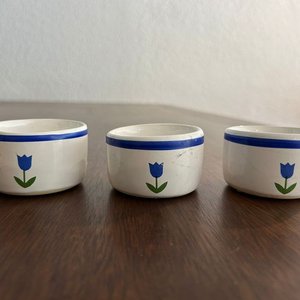 Set de 3 Posillos para Azúcar, Chocolate y Crema con Bandeja de Madera - imagen 2