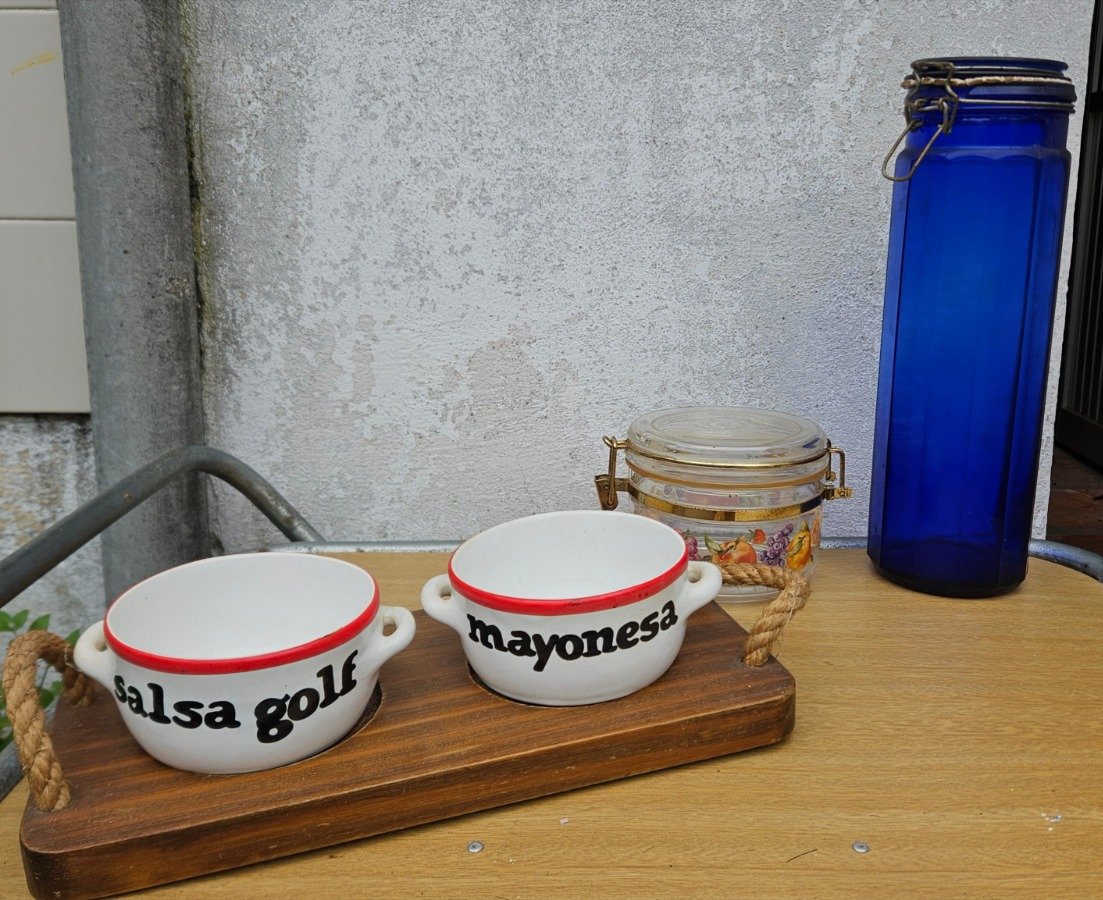 Set de Salseros y Recipientes Herméticos de Vidrio