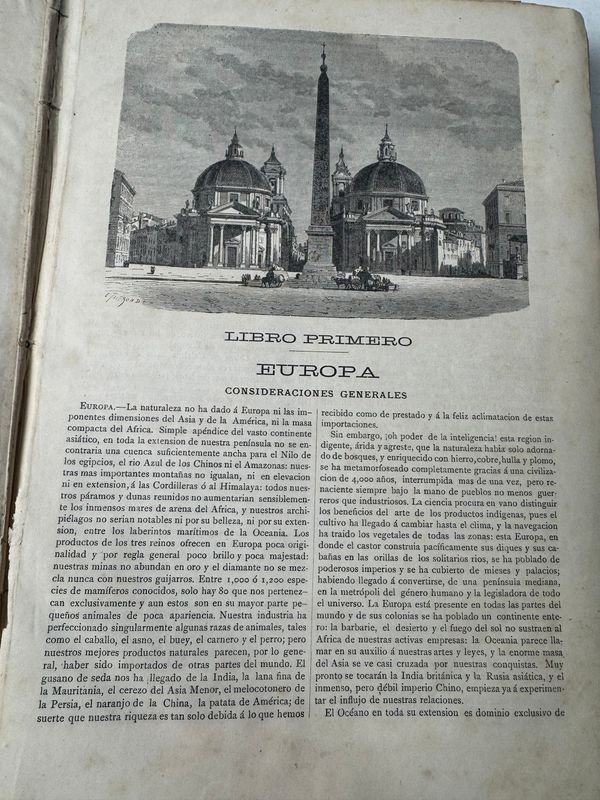 3 Tomos de Geografía Universal por Malth-Brun - Colección Rara - imagen 5