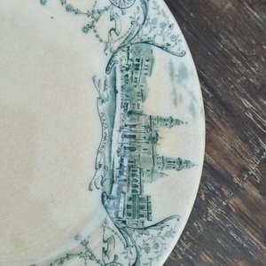 Plato Conmemorativo "Vistas de Montevideo Antiguo" - J & G Meaking - imagen 6