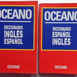 Dos Diccionarios Océano Inglés-Español y Español-Inglés - imagen 1