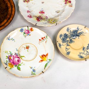 Siete Platos de Porcelana Inglesa "Cauldon China" - imagen 3