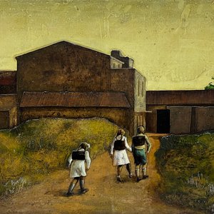 Lote anterior: Obra "Niños a la Escuela" de Angel Tejera - Acrílico sobre Fibra (60x74 cm)
