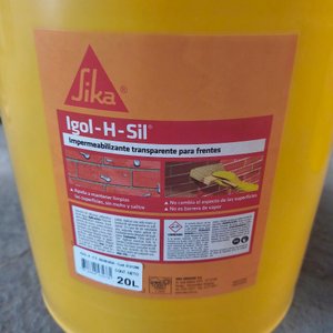 Impermeabilizante Transparente Sika Igol-H-Sil Balde 20 Litros - imagen 2