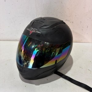 Lote siguiente: Casco de Moto Talle XL Negro con Visor Reflejante