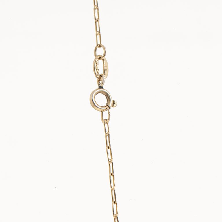 Cadena de Oro 18k con Claspe y Anillo - imagen 2