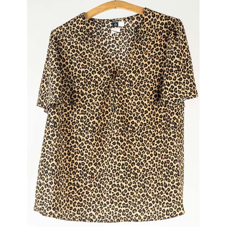 Blusa Animal Print Kiabi Talle XL