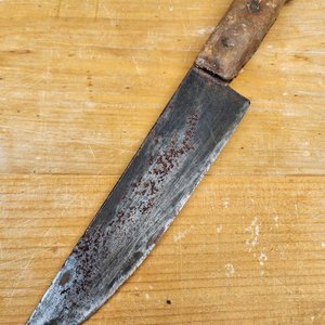 Lote siguiente: Cuchilla de Cocina Hoja Larga Antigua