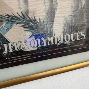 Afiche Enmarcado Juegos Olímpicos París 1924 - Uruguay - imagen 11