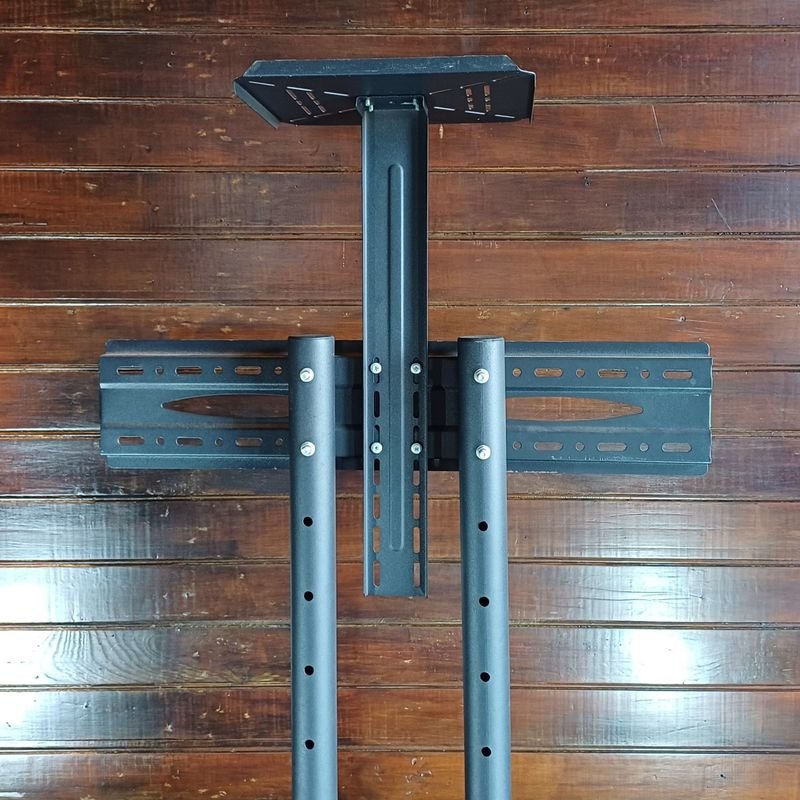 Soporte para televisión regulable en metal negro - imagen 5