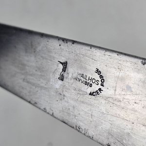 Cuchillo Criollo Forjado J.M. Mailhos Acero Montevideo - imagen 3