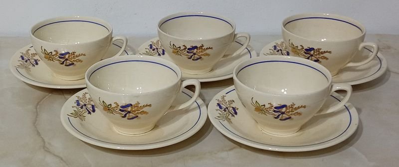 Taza de Porcelana Inglesa con Platillo - imagen 2