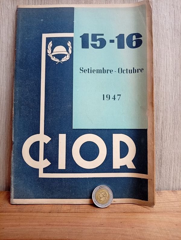 Revista "CIOR" - Centro de Instrucción de Oficiales de Reserva - Uruguay 1947 - imagen 1