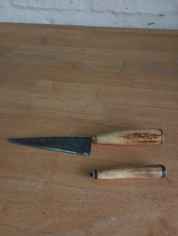 Cuchillo y cabo de guampa para chaira - Herramientas - imagen 4