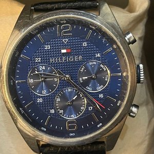 Reloj Tommy Hilfiger TH.288.1.34.1922 Multifunción Esfera Azul Acero Cuero - imagen 9