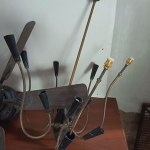Lámpara Colgante y Ventilador de Techo Vintage - imagen 3